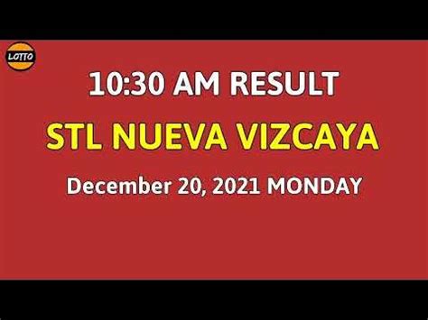 stl nueva vizcaya today result|1ST DRAW, STL NUEVA VIZCAYA 10:30AM Result Today .